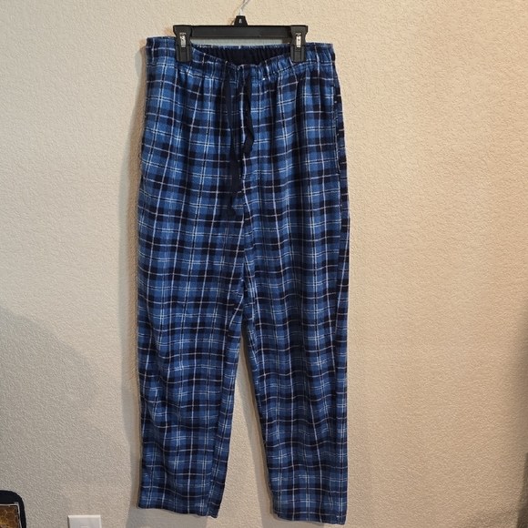 Stafford Other - Stafford Essentials Blue Pajama with Elastic Waistband